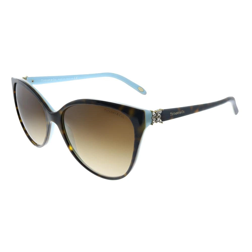 商品Tiffany & Co.|Tiffany & Co.  TF 4089B 81343B Womens Cat-Eye Sunglasses,价格¥1403,第1张图片