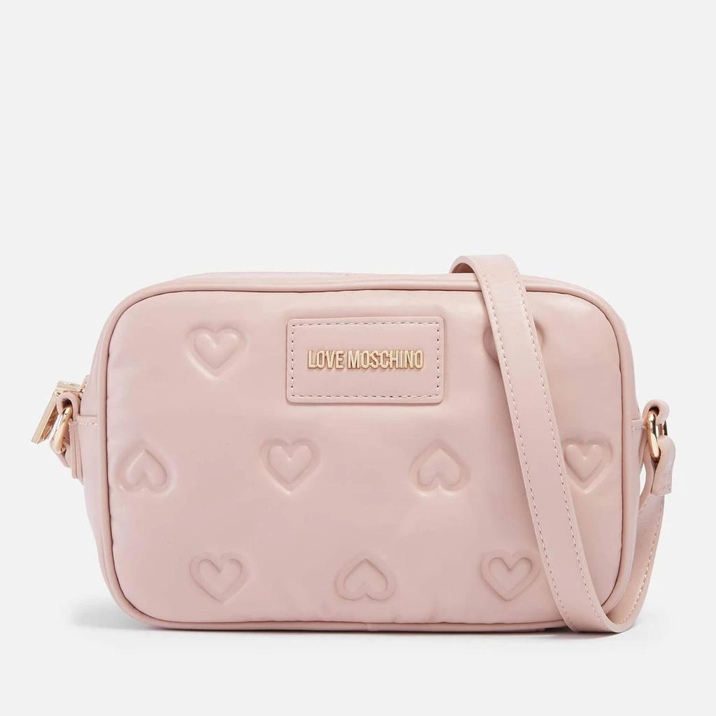 商品Love Moschino|Love Moschino Quilted Heart Faux Leather Camera Bag,价格¥924,第1张图片