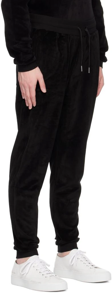 商品Hugo Boss|Black Embroidered Track Pants,价格¥501,第2张图片详细描述