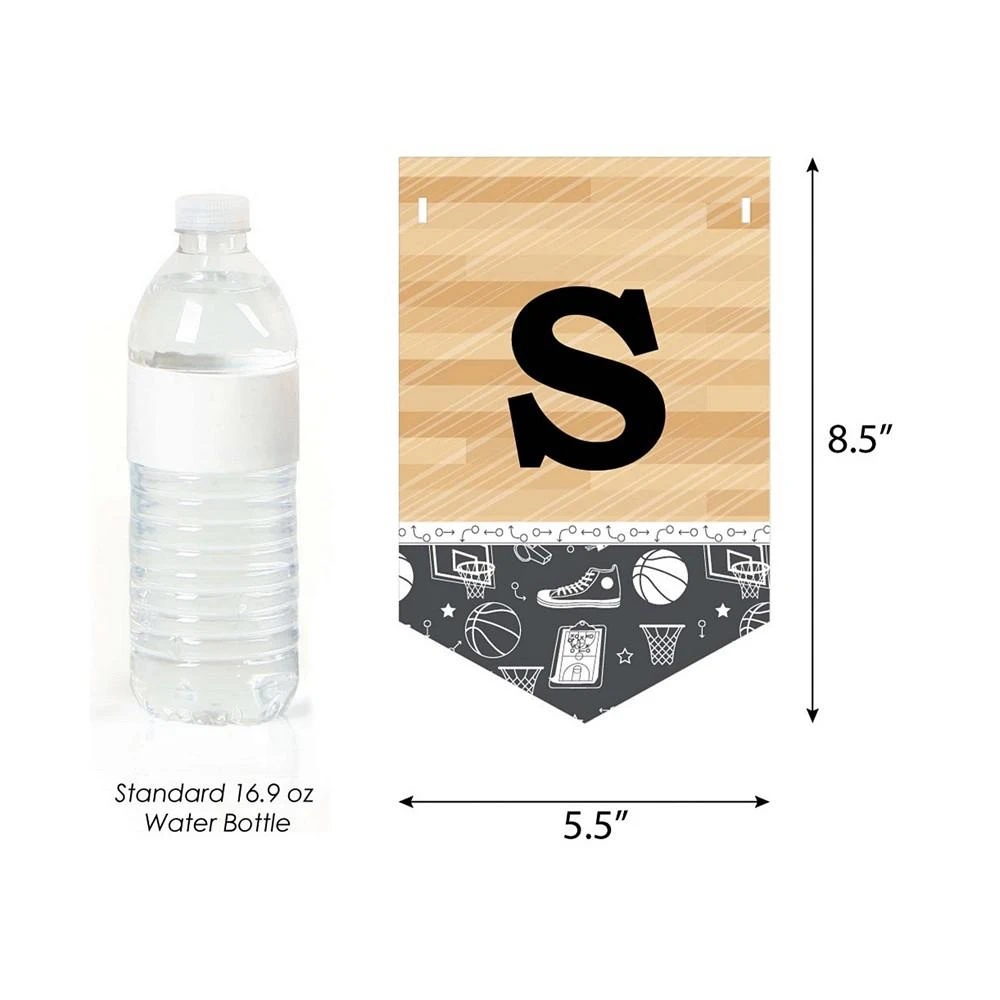 商品Big Dot of Happiness|Nothin' but Net - Basketball - Bunting Banner Party Decor Swish Nothin' but Net,价格¥157,第2张图片详细描述