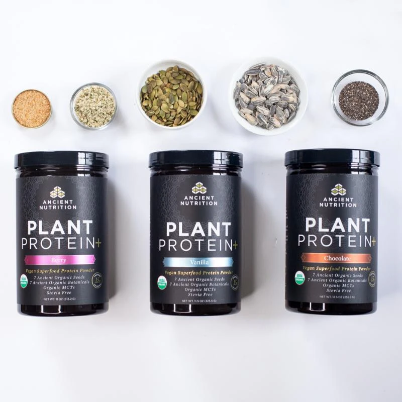 商品Ancient Nutrition|Plant Protein+ Bundle,价格¥921,第5张图片详细描述