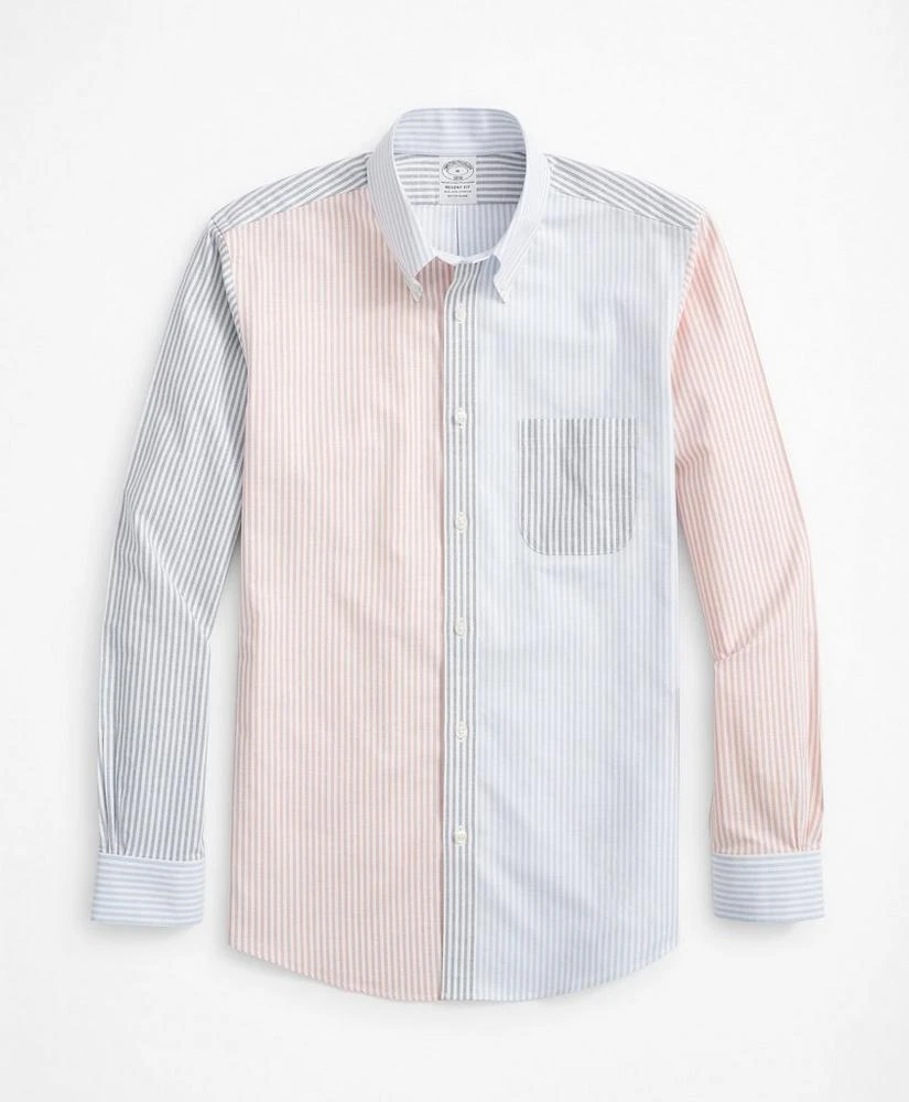 商品Brooks Brothers|Regent Regular-Fit Stripe Fun Sport Shirt,价格¥376,第1张图片