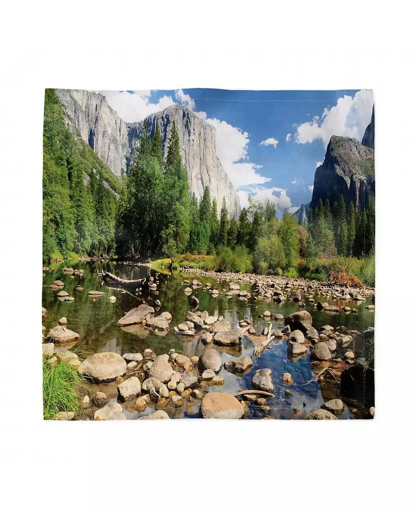 商品Ambesonne|Yosemite Set of 4 Napkins, 12" x 12",价格¥155,第2张图片详细描述