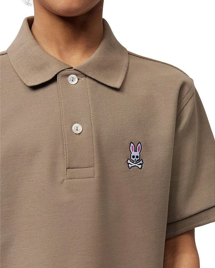 商品Psycho Bunny|Boys' Classic Polo Shirt - Little Kid, Big Kid,价格¥447,第5张图片详细描述