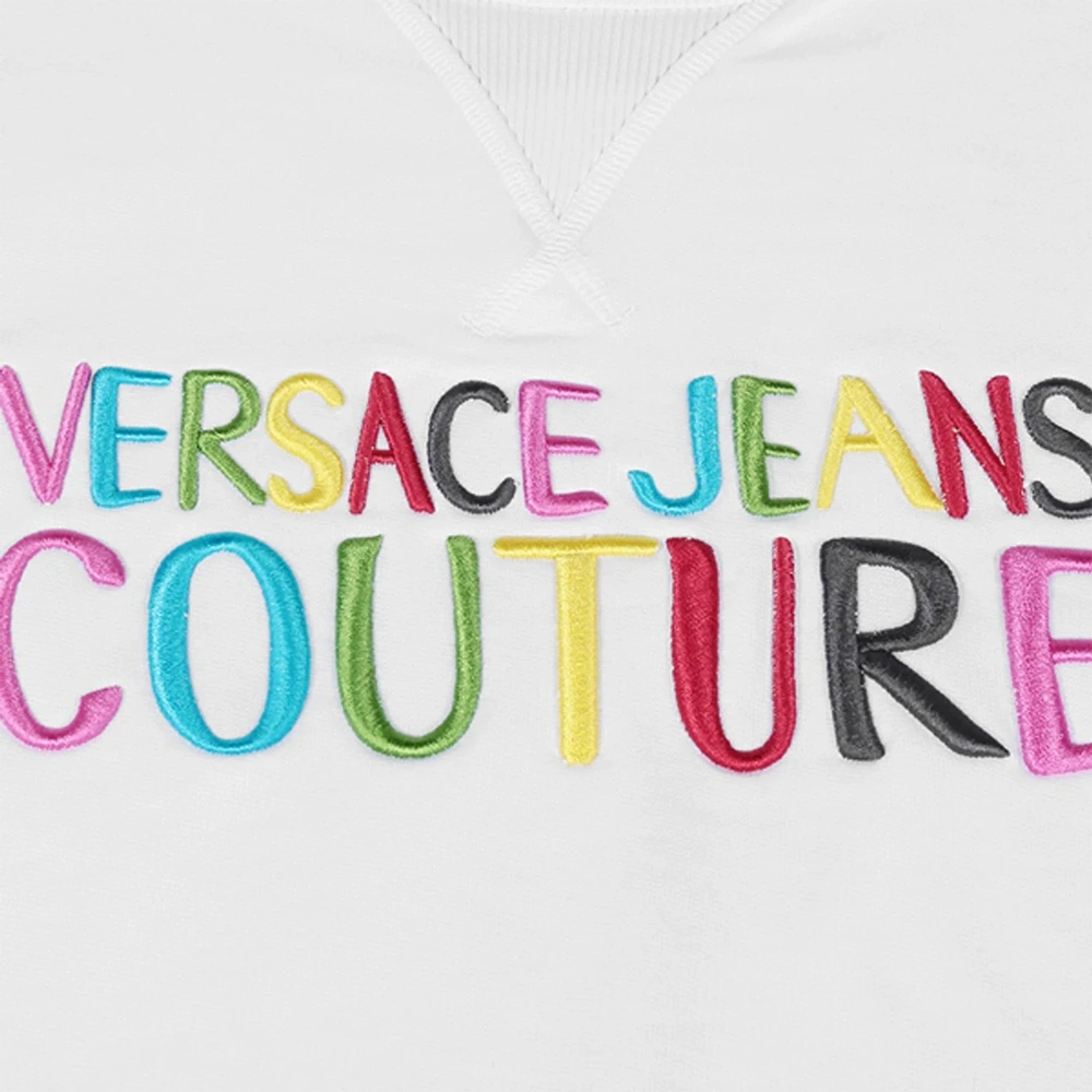 VERSACE JEANS COUTURE 白色女士卫衣/帽衫 B6HVB70G-30325-003 商品