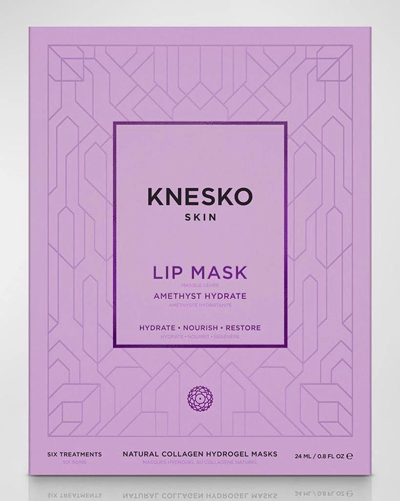 商品Knesko Skin|Amethyst Hydrate Lip Mask (6 Treatments),价格¥469,第4张图片详细描述