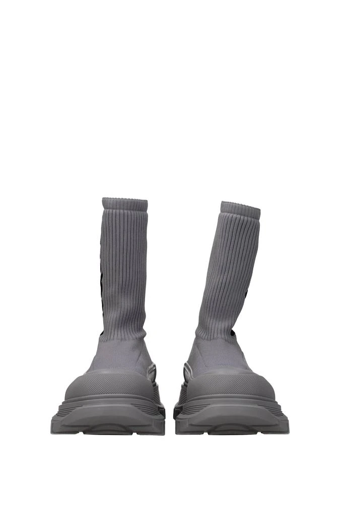 商品Alexander McQueen|Ankle Boot Fabric Gray,价格¥4829,第3张图片详细描述