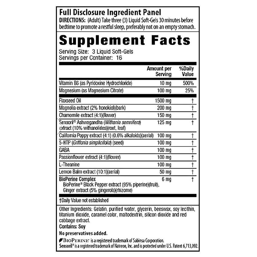 商品Irwin Naturals|Power to Sleep PM Liquid Soft-Gels,价格¥67,第2张图片详细描述