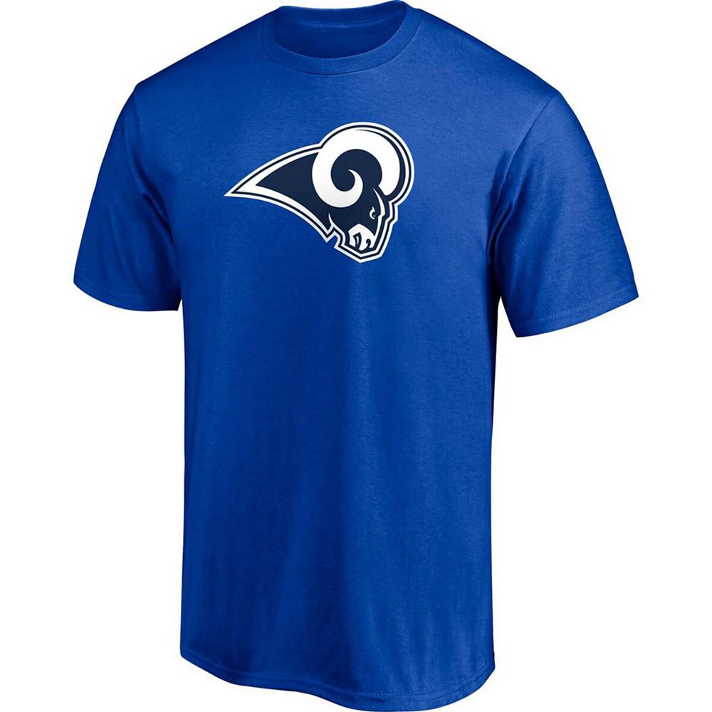 Men's Aaron Donald Royal Los Angeles Rams Player Icon Name and Number T-shirt商品第2张图片规格展示