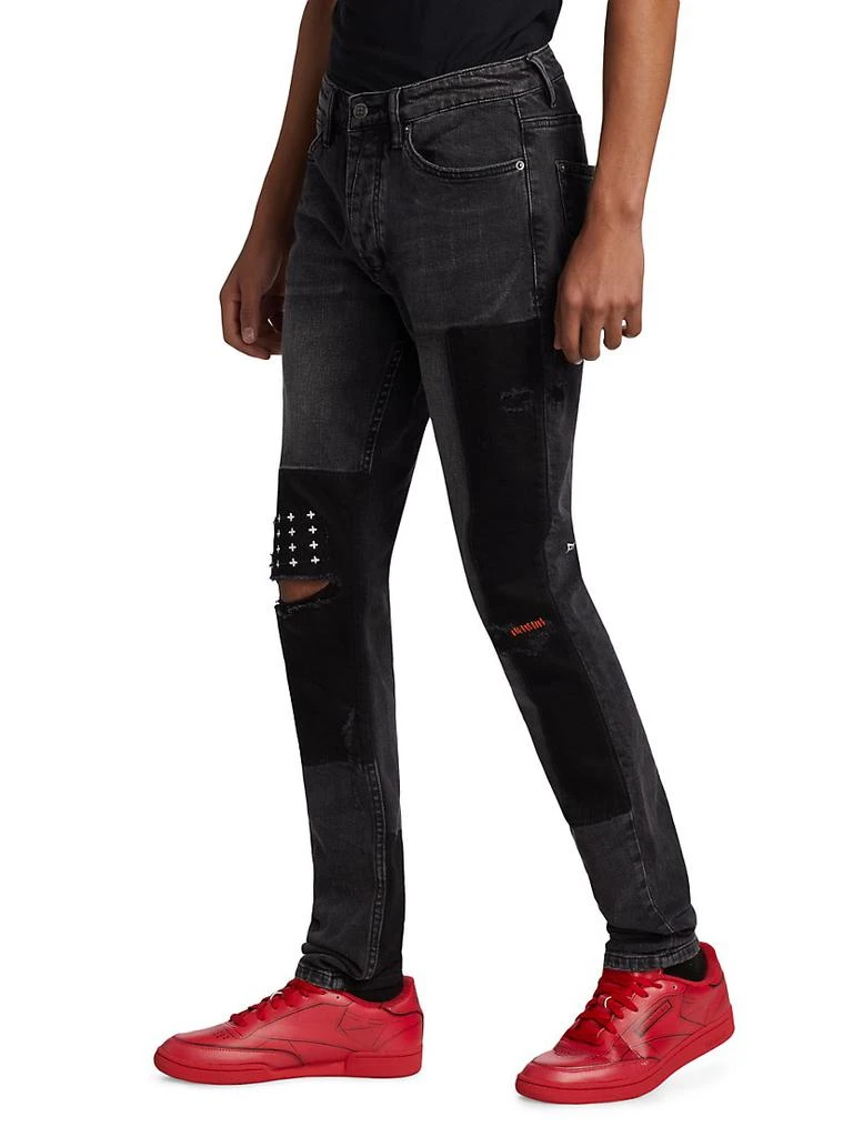 商品Ksubi|Van Winkle Copy Paste Trashed Jeans,价格¥1162,第4张图片详细描述