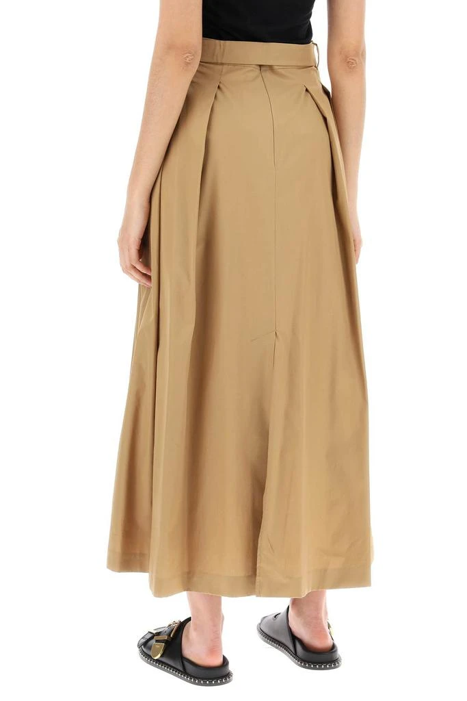 商品Max Mara|"gilda cotton poplin skirt",价格¥1012,第3张图片详细描述