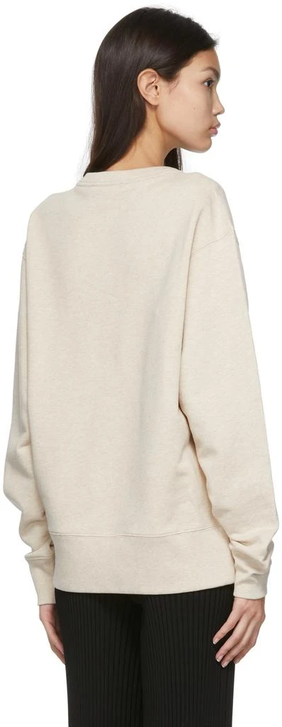 商品Acne Studios|Beige French Terry Logo Sweatshirt,价格¥1071,第3张图片详细描述