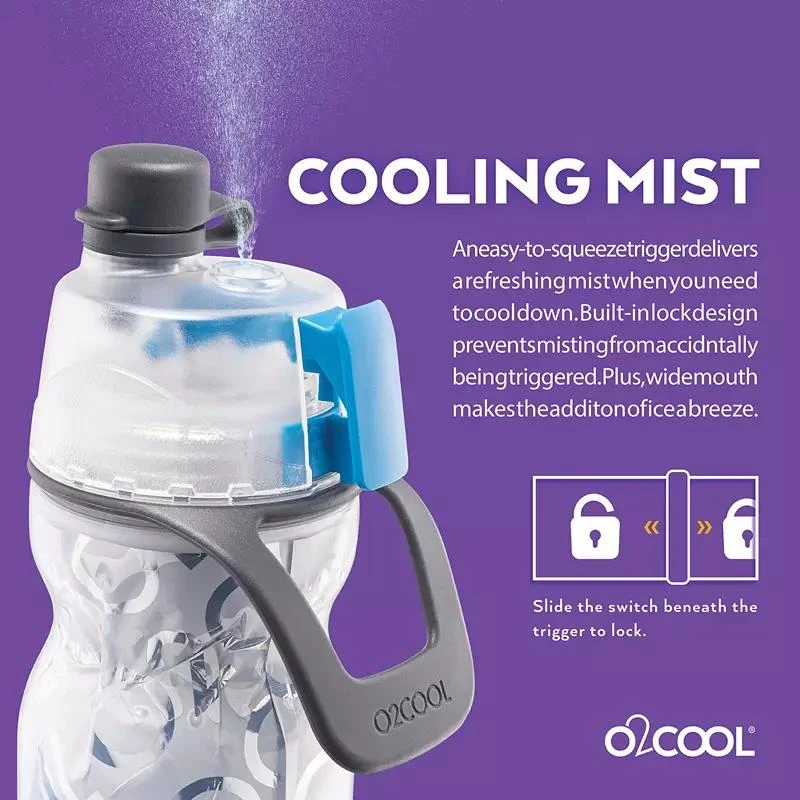 O2COOL Mist N' Sip® Water Bottle for Drinking and Misting 商品