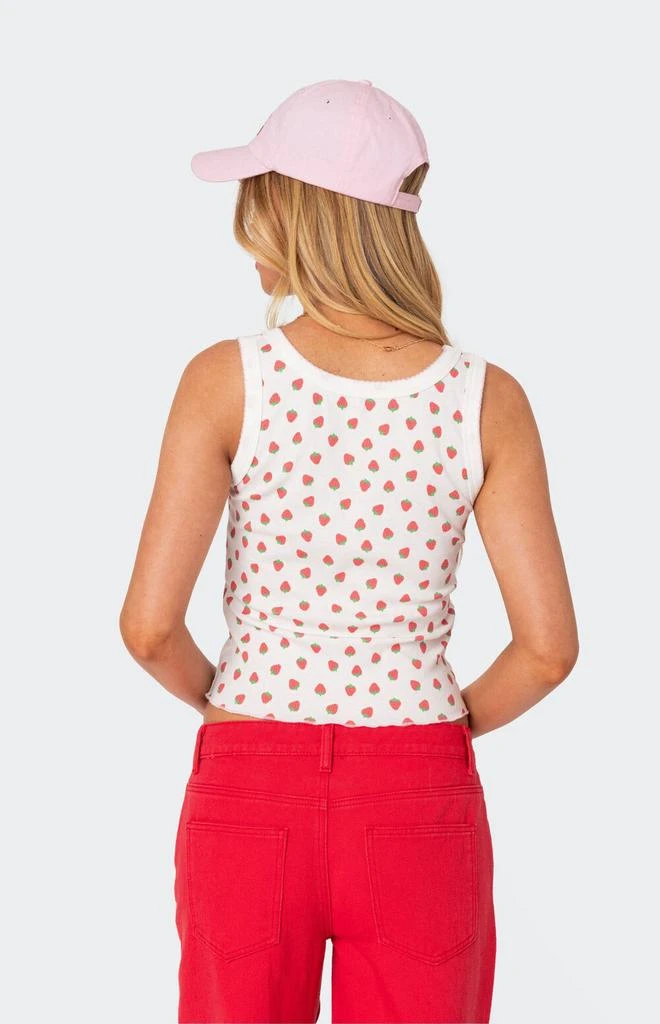 商品Edikted|Berry Cool Printed Tank Top,价格¥288,第5张图片详细描述