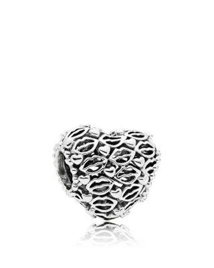 商品PANDORA|Sterling Silver Love & Kisses Charm,价格¥260,第1张图片