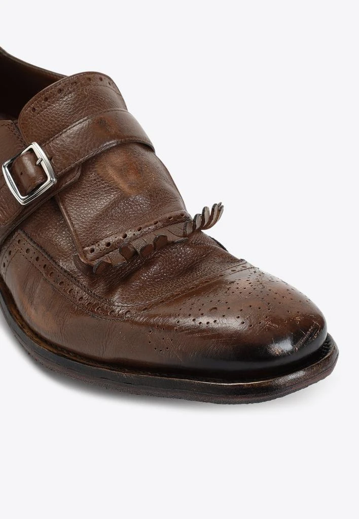 商品Church's|Shanghai Vintage Leather Loafers,价格¥7064,第4张图片详细描述