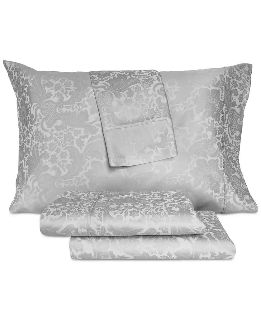 商品Art of the Weave|CLOSEOUT! Jacobean Floral 1000 Thread Count Cotton Sateen Blend 4-Pc. Sheet Set,价格¥200,第1张图片详细描述