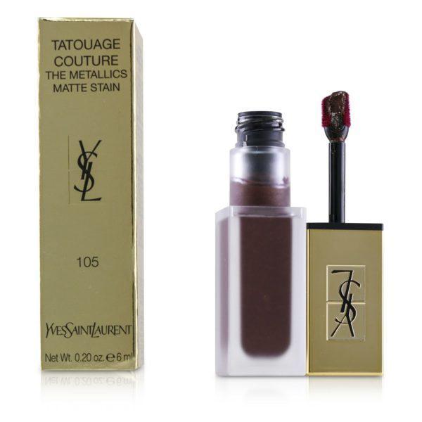 商品Yves Saint Laurent|Tatouage Couture Metallics Liquid Lipstick,价格¥264-¥278,第1张图片