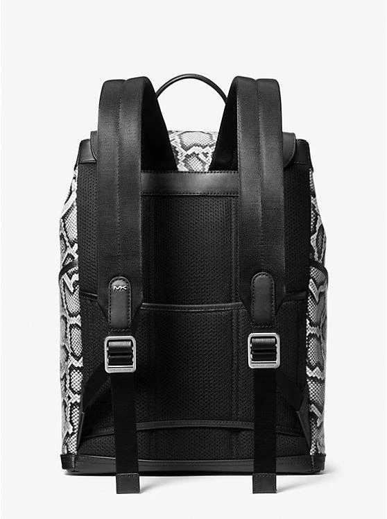 商品Michael Kors|Varick Snake Embossed Leather Utility Backpack,价格¥1682,第3张图片详细描述