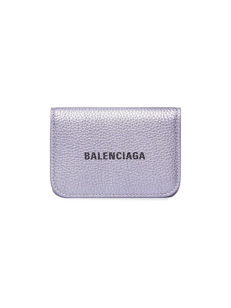 商品Balenciaga|Cash Mini Wallet Metallized,价格¥3373,第1张图片