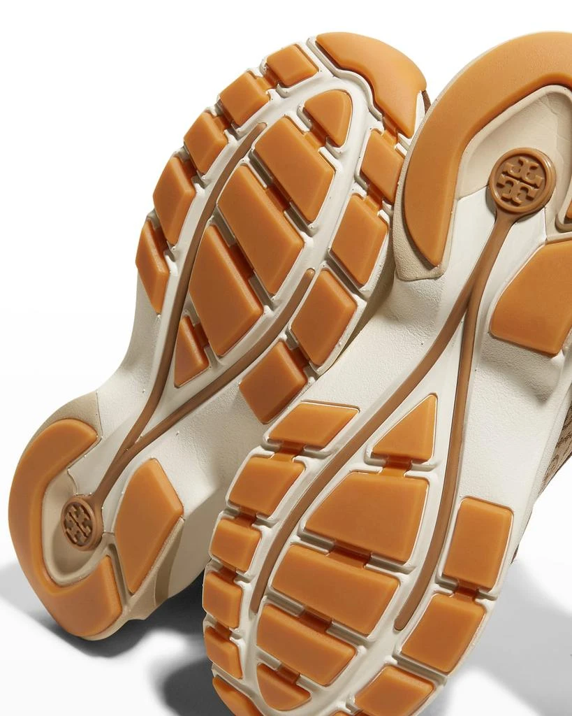 商品Tory Burch|T Monogram Good Luck Trainer Sneakers,价格¥1124,第4张图片详细描述