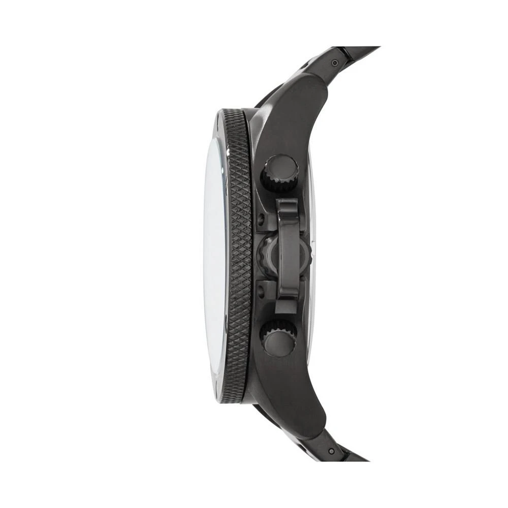商品Armani Exchange|Men's Chronograph Black Stainless Steel Bracelet Watch 48mm,价格¥2034,第3张图片详细描述