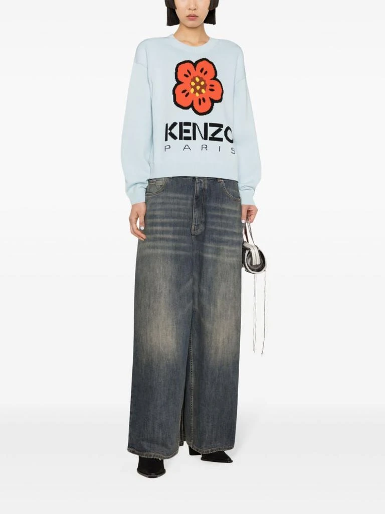 商品Kenzo|KENZO - Boke Flower Cotton Jumper,价格¥1401,第3张图片详细描述