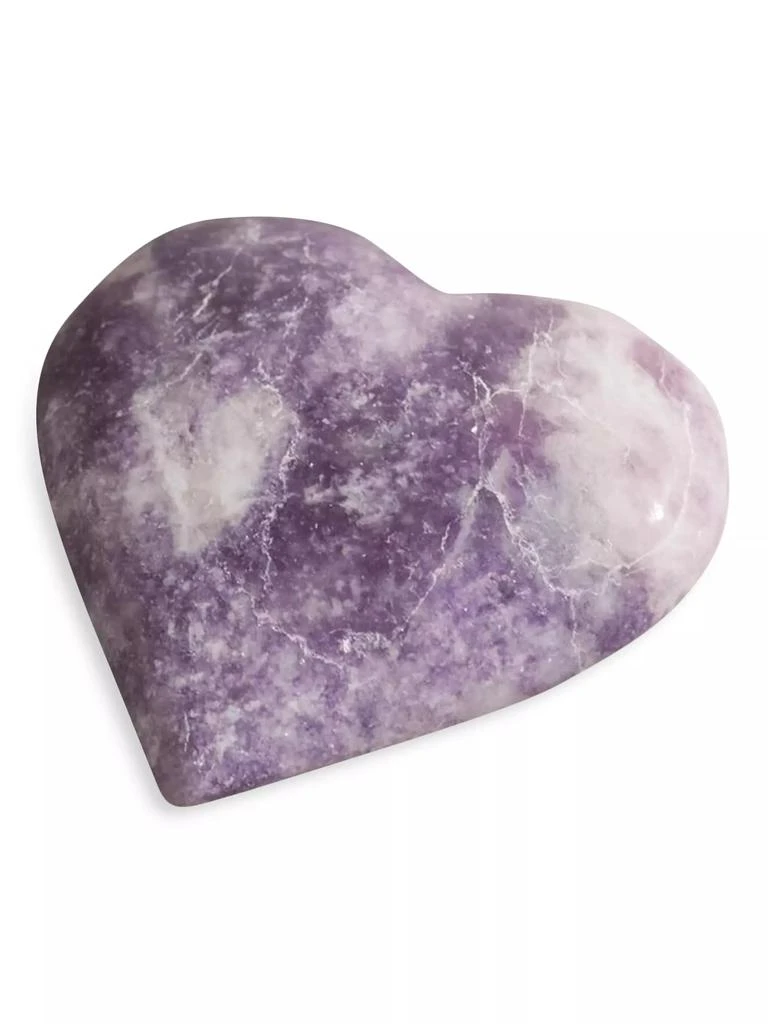 商品Jia Jia|Lepidolite Heart Crystal,价格¥3297,第1张图片