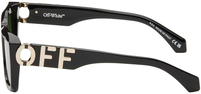 商品Off-White|Black Hays Sunglasses,价格¥3872,第3张图片详细描述