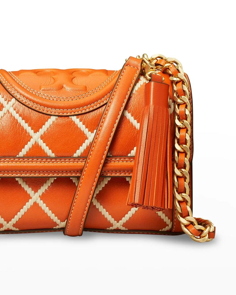商品Tory Burch|Fleming Pop Small Quilt Convertible Shoulder Bag,价格¥2240,第3张图片详细描述