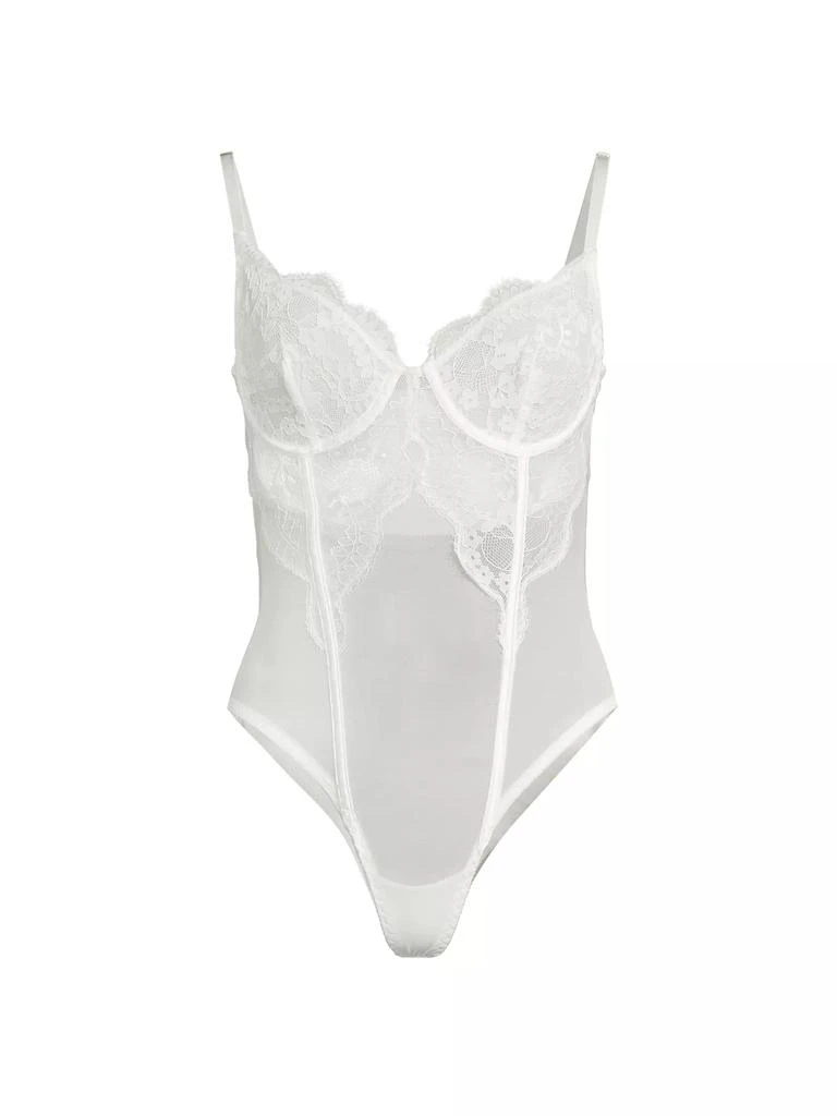 商品Kat the Label|Maeve Mesh &amp; Lace Bodysuit,价格¥267,第1张图片