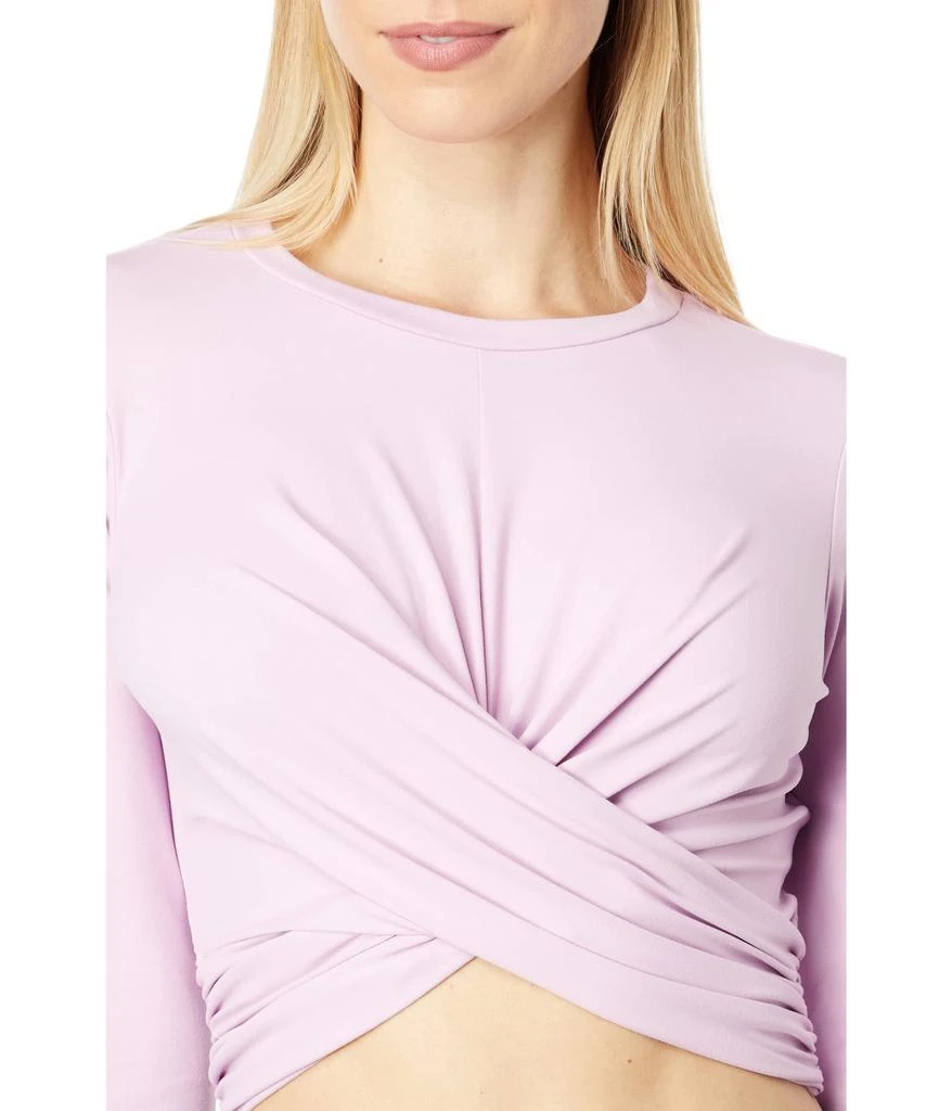 商品Susana Monaco|Cross-Front Crew Neck Top,价格¥493,第3张图片详细描述