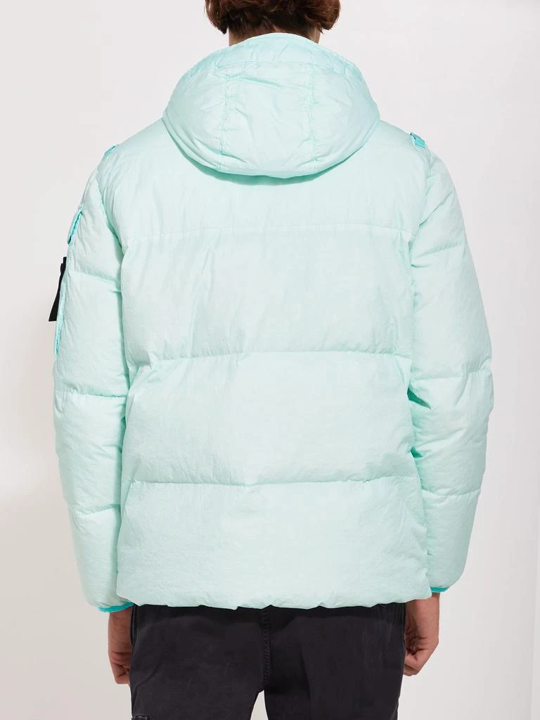 商品Stone Island|Turquoise down jacket,价格¥5012,第3张图片详细描述