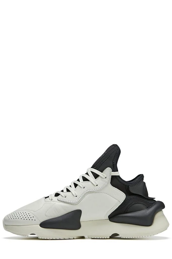 商品Y-3|Y-3 Kaiwa Panelled Lace-Up Sneakers,价格¥2502,第2张图片详细描述