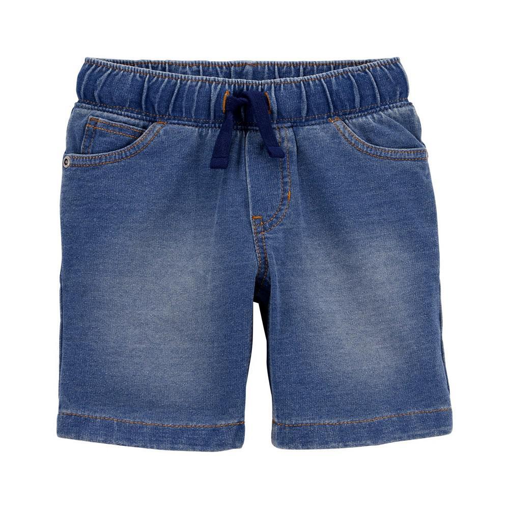 商品Carter's|Toddler Boys Chambray French Terry Shorts,价格¥53,第1张图片