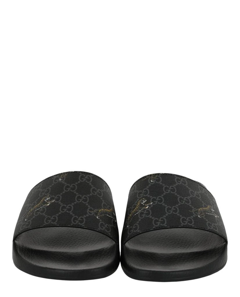 商品Gucci|Pursuit Gg Supreme Tiger Slides,价格¥1396,第5张图片详细描述