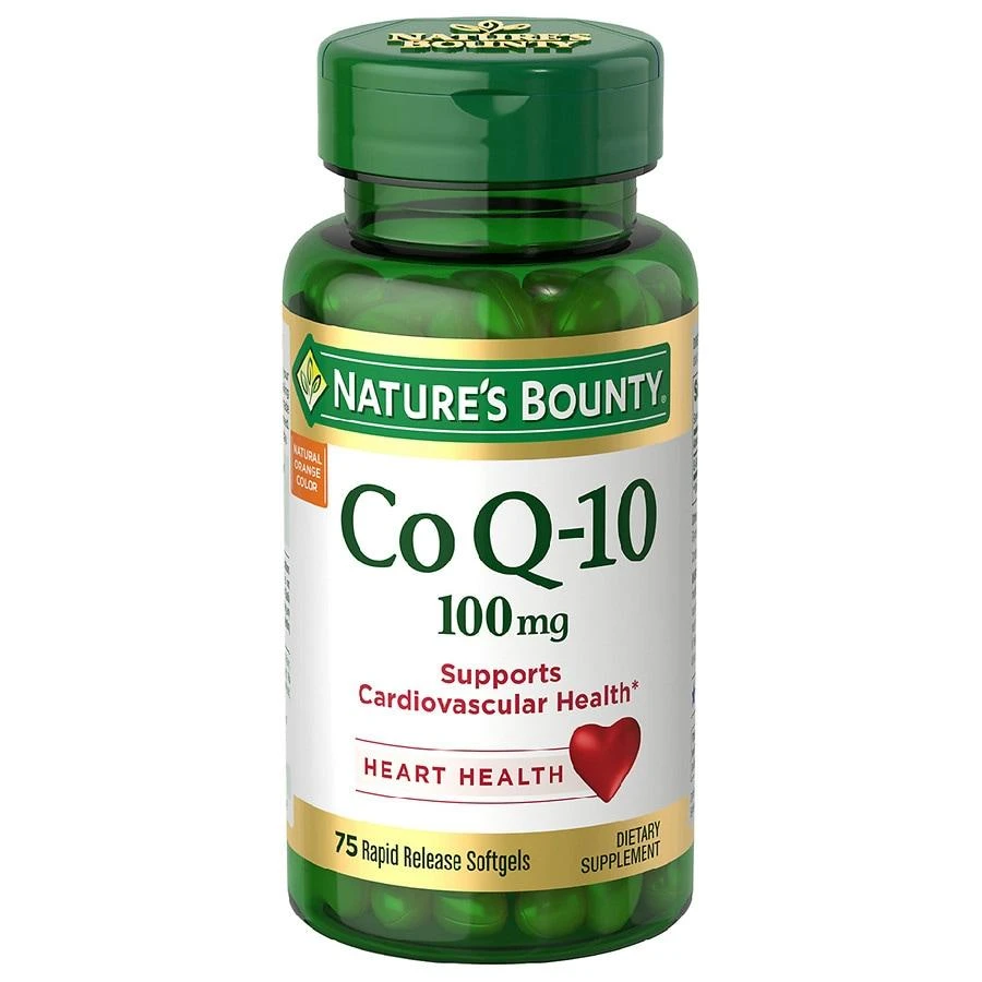 商品Nature's Bounty|CoQ10 Softgels, 100 mg,价格¥293,第1张图片