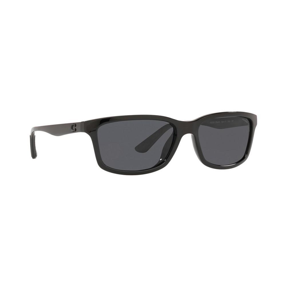 商品Coach|Polarized Sunglasses, HC8311U 58 C2097,价格¥752,第5张图片详细描述