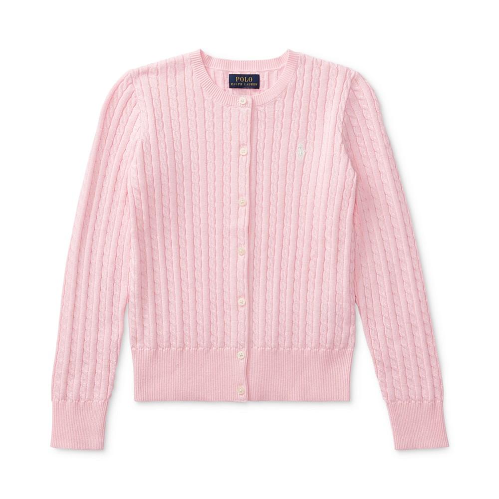 Polo Ralph Lauren | Big Girls Cable-Knit Cotton Cardigan 441.93元 商品图片