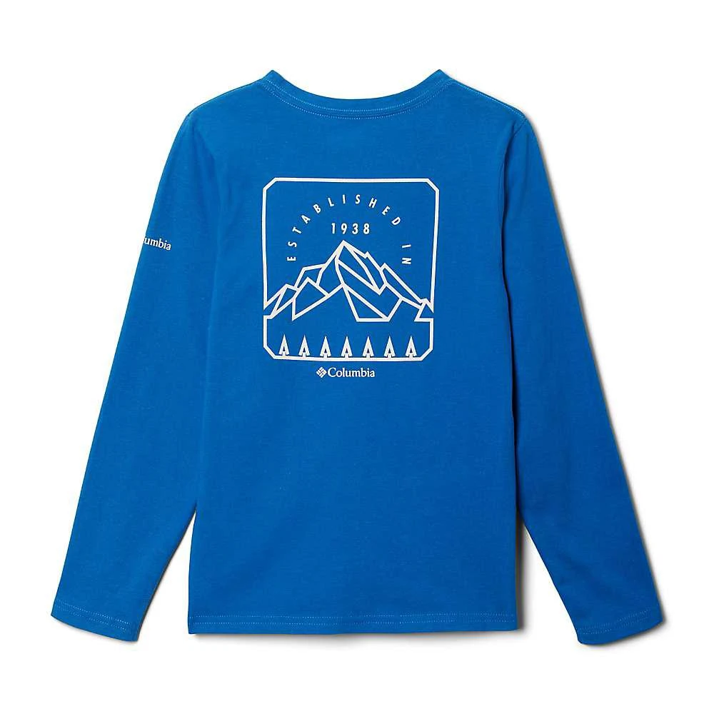 商品Columbia|Boys' Dobson Pass LS Graphic Tee,价格¥159,第2张图片详细描述