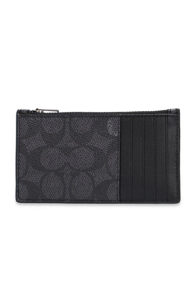 商品Coach|Coach Monogram Pattern Zipped Cardholder,价格¥529,第1张图片