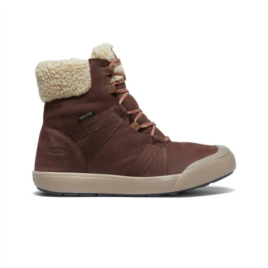 商品Keen|Women's Elle Winter Boot In Chestnut Red Clay,价格¥918,第1张图片