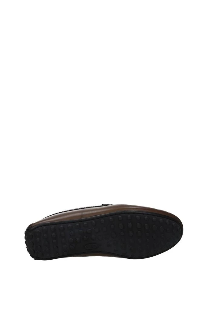 商品Tod's|Loafers Leather Brown Cocoa,价格¥3775,第5张图片详细描述