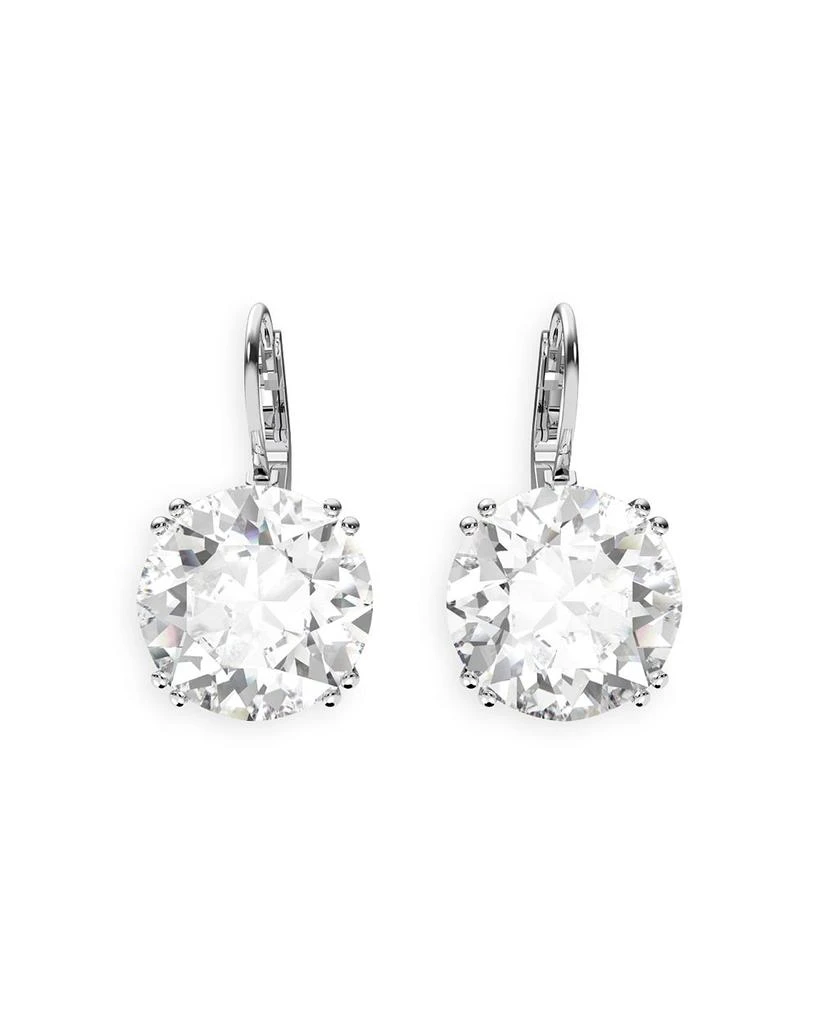 商品Swarovski|Millenia Crystal Drop Earrings in Rhodium Plated,价格¥971,第1张图片