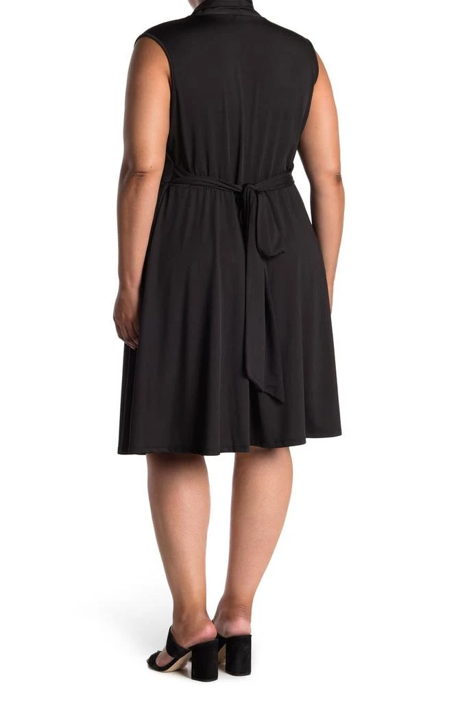 商品Love by Design|Prescott Fit & Flare Belted Knee Length Dress,价格¥187,第2张图片详细描述