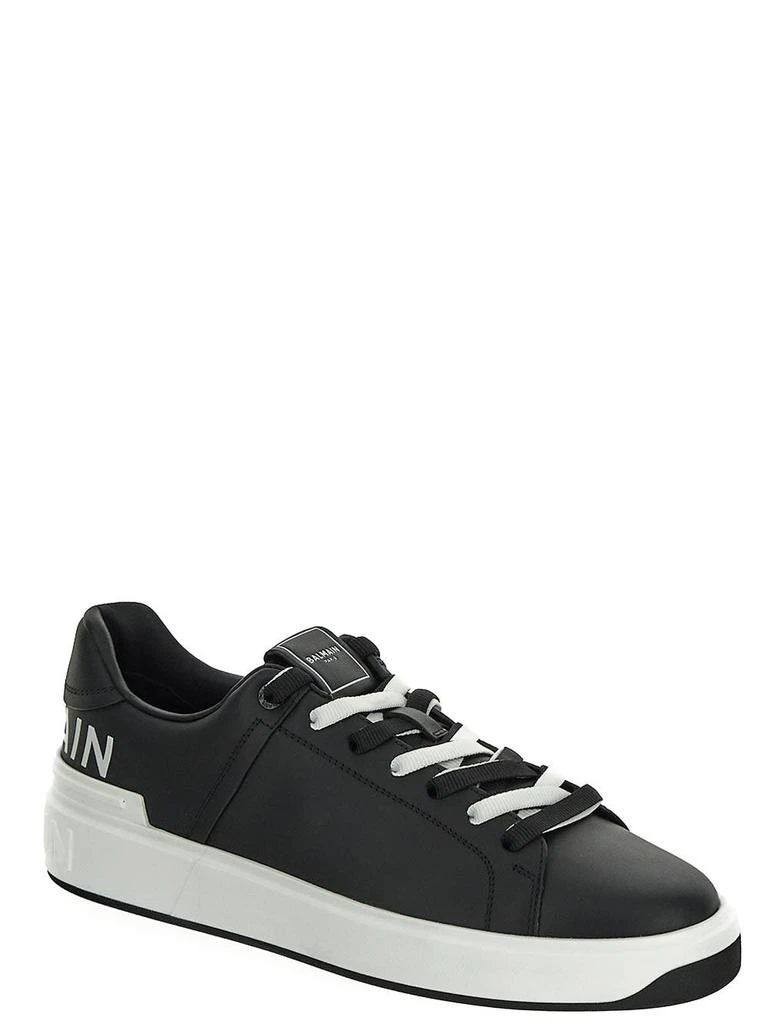 商品Balmain|Two-Toned Lace-Up Sneakers,价格¥2668,第2张图片详细描述