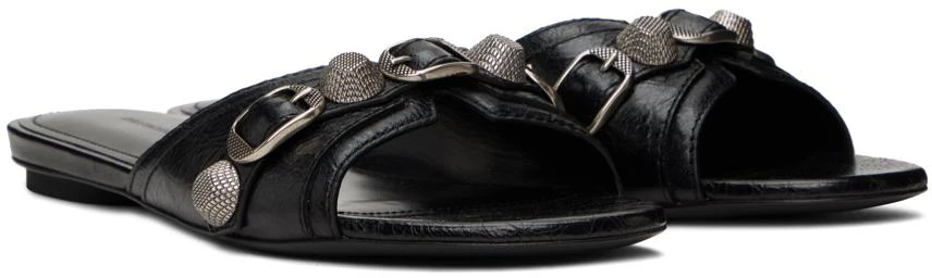商品Balenciaga|Black Cagole Sandals,价格¥5829,第4张图片详细描述