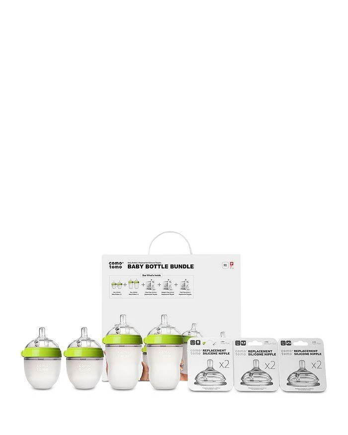 商品Comotomo|Baby Bottle Bundle, 7-Piece Set,价格¥447,第2张图片详细描述