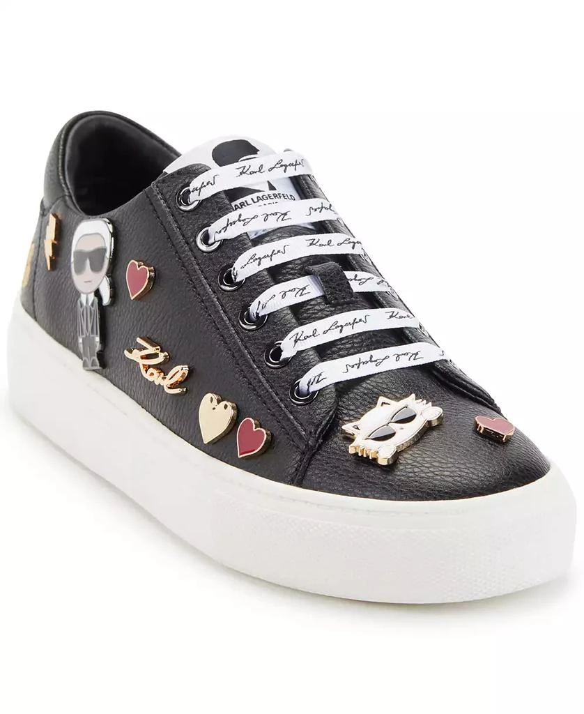 商品Karl Lagerfeld Paris|Women's Cate Embellished Sneakers,价格¥633,第1张图片