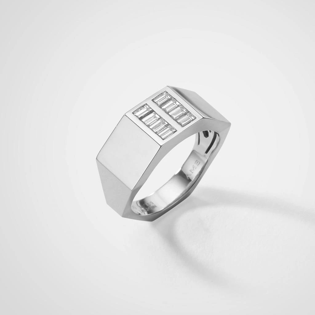 商品AME|Âme Angles 18K White Gold, Lab-Grown Diamond 0.56ct. tw. Knuckle Ring Sz. 8,价格¥14226,第3张图片详细描述